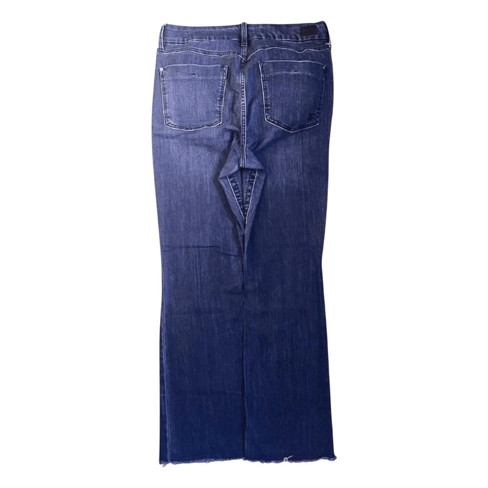 SEVEN7 High Rise Bootcut Denim Jeans Blue Women’s UK 12